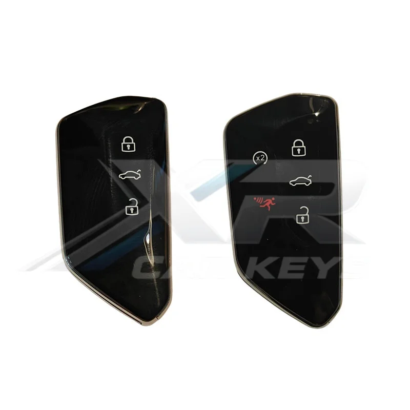 

Корпус ключа-пульта с 3 кнопками для Volkswagen Golf 8, чехол для смарт-карты VW, корпус для ключа-пульта KD HZ25 ZA25 ZB25