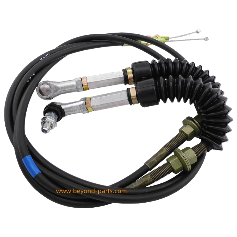 

320B Excavator Spare Parts Throttle Double Cables 142cm