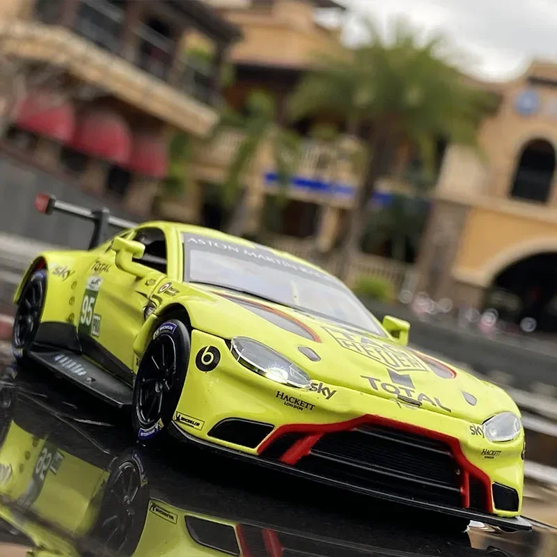 

1:32 AstonMartin GTE Track Racing Car Alloy Car Model Diecast & Toy Vehicles Metal Car Model Simulation Collection Toy Gift