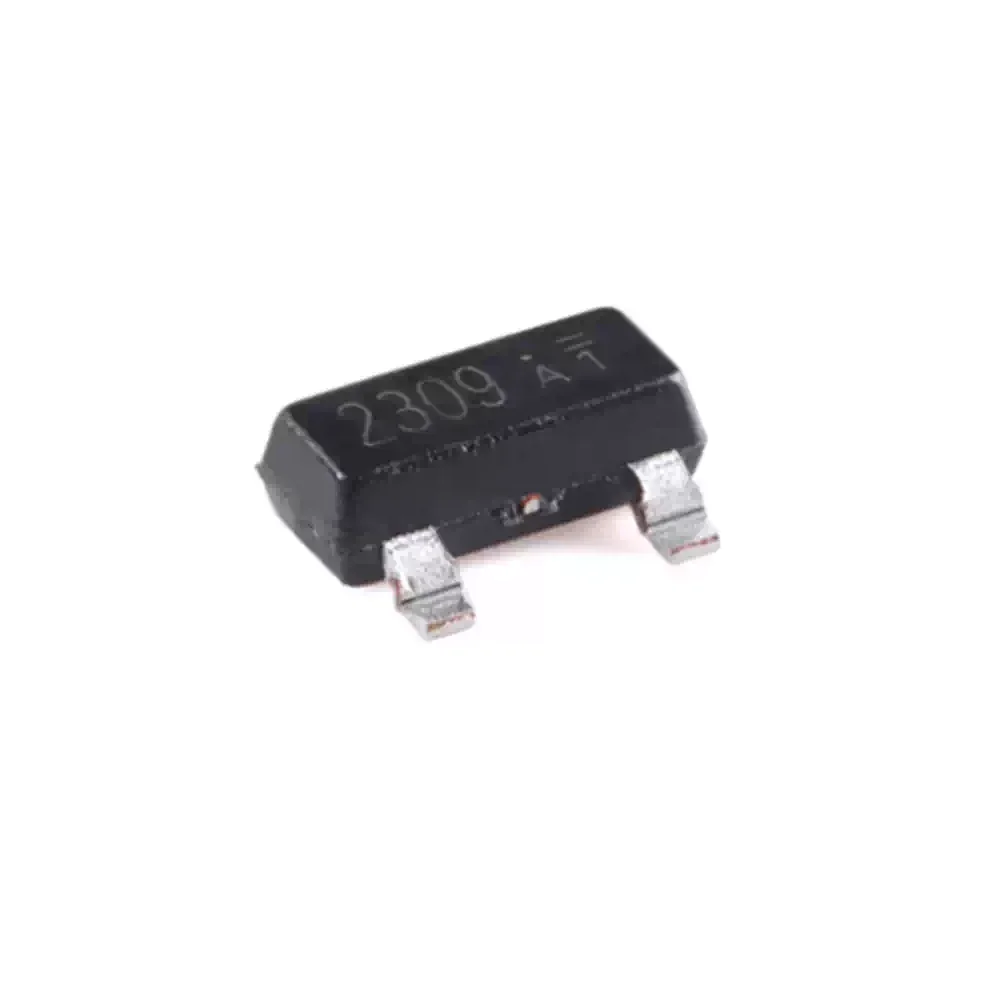 (100 pcs) NCE2309 SOT-23 (Marking 2309) - P-Channel MOSFET -60V -1.6A 190mΩ Load Switch PWM