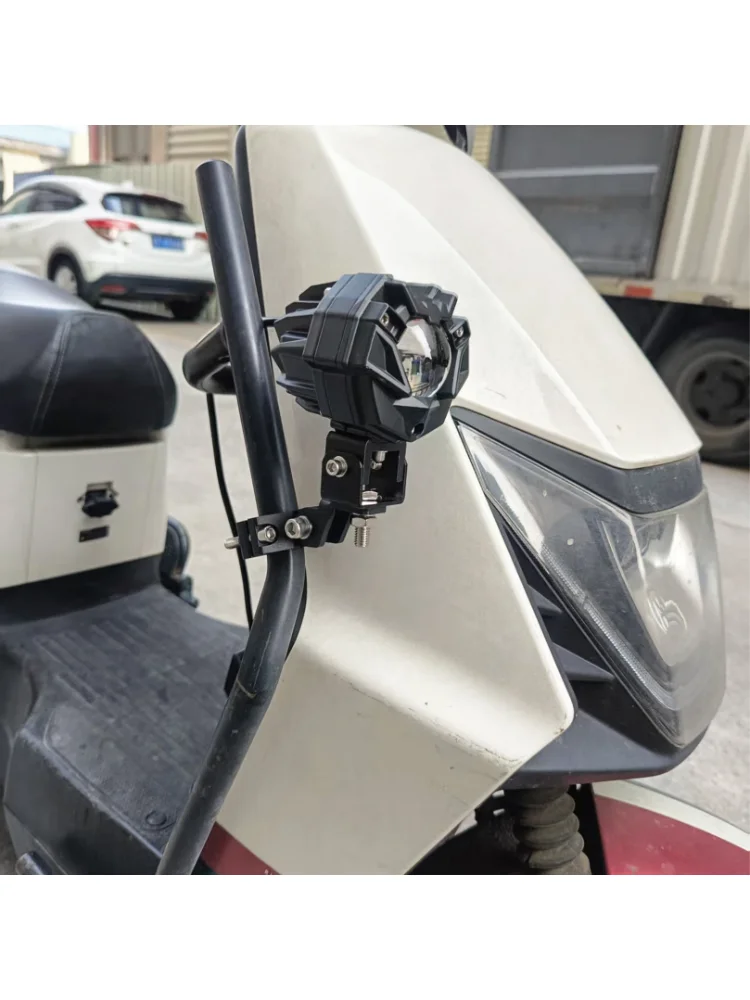 AliExpress NONE 2pcs Motorcycle Spotlight Mount Clamp Bracket Aluminum Alloy LED Light Bar Tube Holder for Motorcycle Scooter Dirt Pit Bike SUV