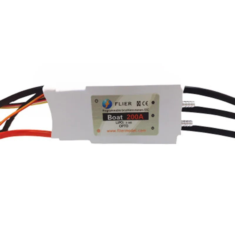 

FATJAY FLIER 200A ESC 16S Water Cooling Brushless High-power Electronic Speed Controller for RC Boat Surfboard