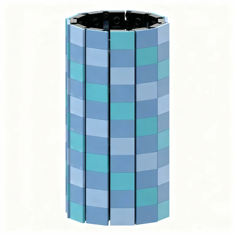 932 pièces MOC Vase à fleurs à base lestée, Modèle de plantes, Blocs de construction, Briques d'architecture DIY, Idée cadeau de Noël pour enfants, Jouet