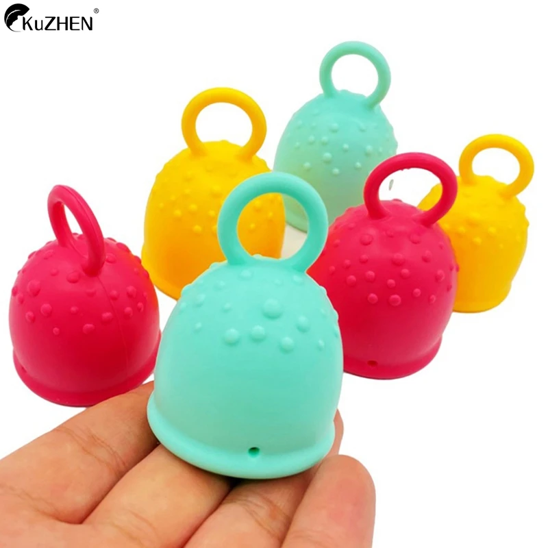 Portable Menstrual Cup Medical Silicone Leak-proof Lady Women Menstrual Period Cup Feminine Hygiene Product