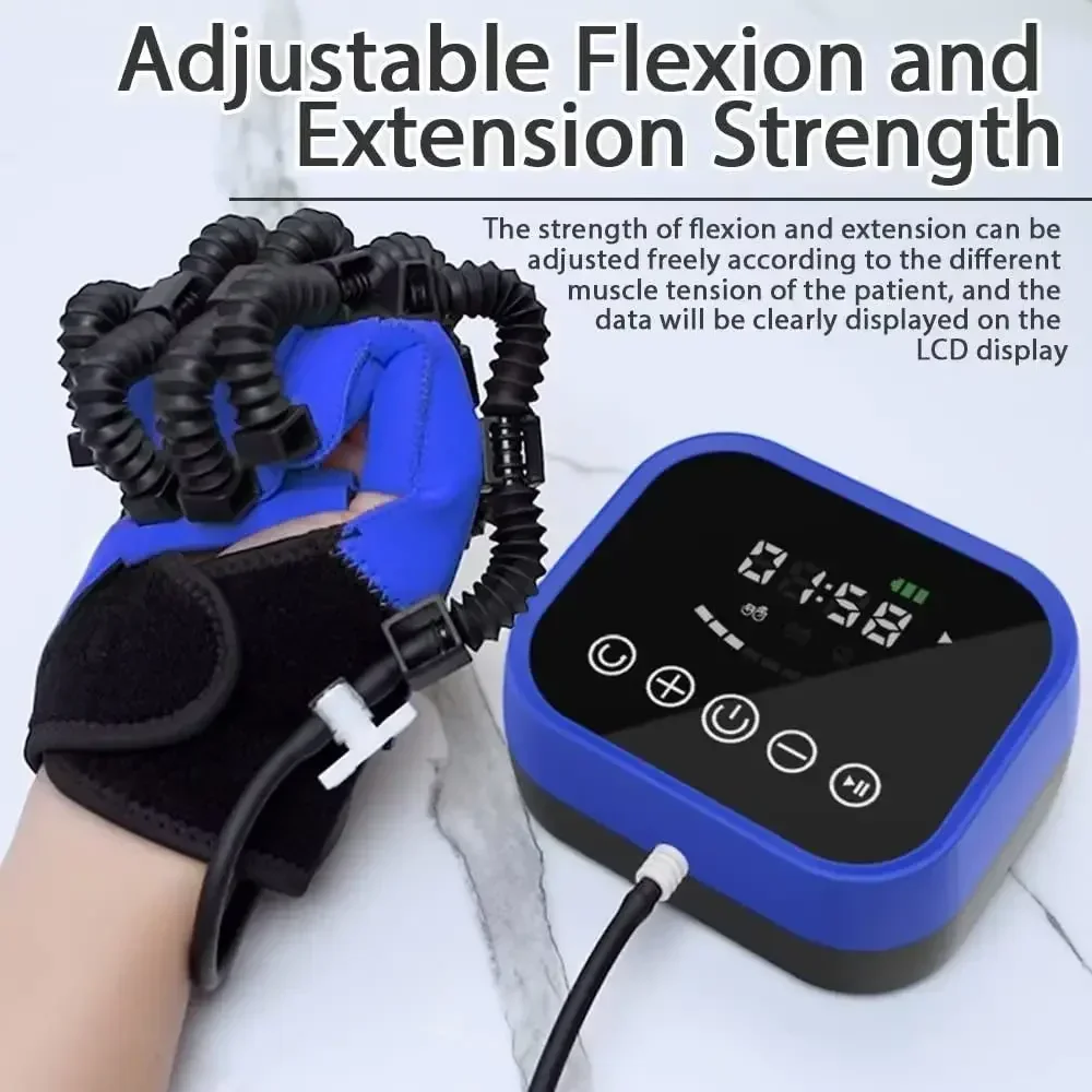 Hand Exercise Therapy Stroke Hemiplegia Finger Trainer Stroke Rehabilitation Robotic Glove