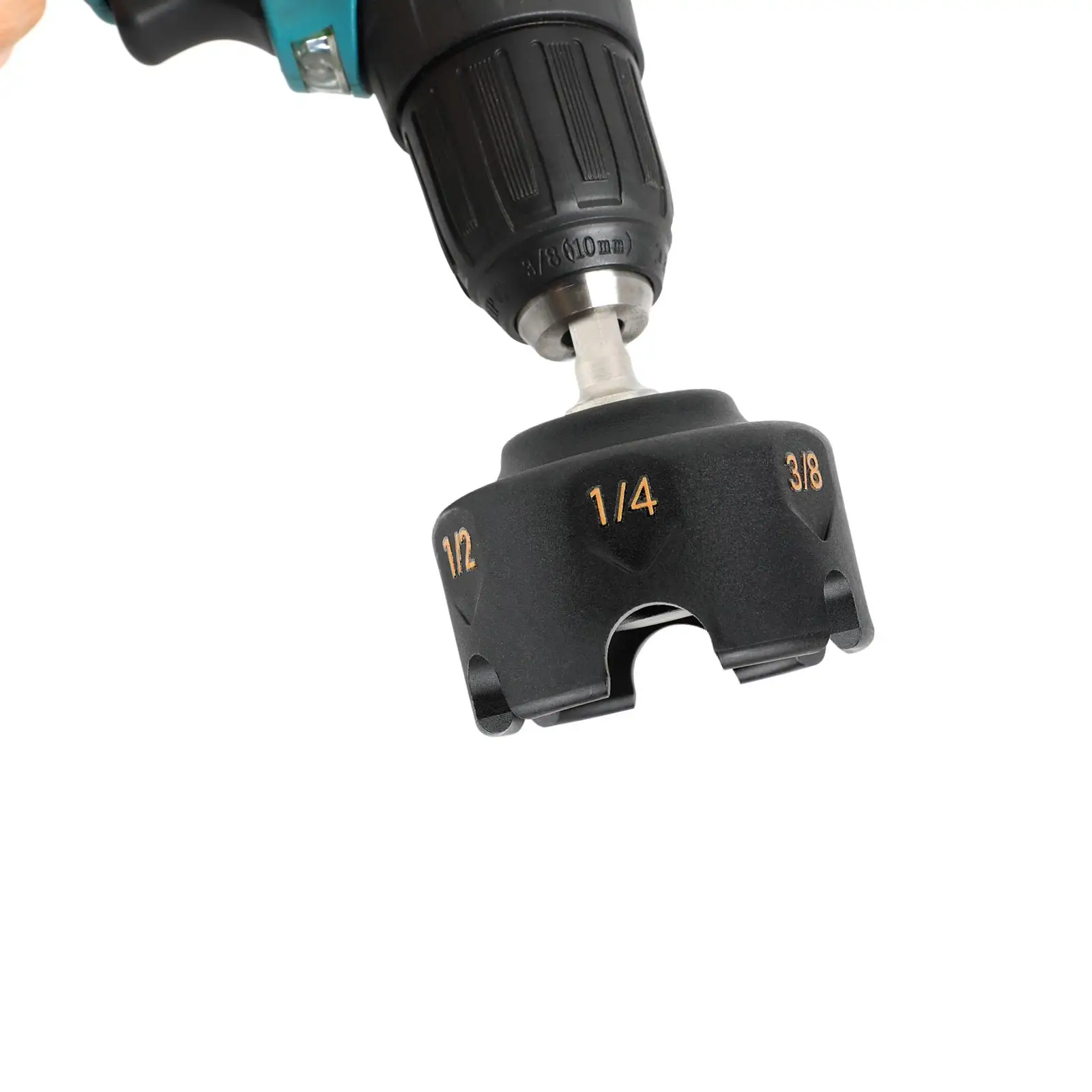 

Насадка для сверла с гайкой-молнией для стоек для кабелепроводщиков, портативный инструмент для снятия гаек, инструмент для извлечения болтов, быстрый инструмент для сверла для гаек для электрика