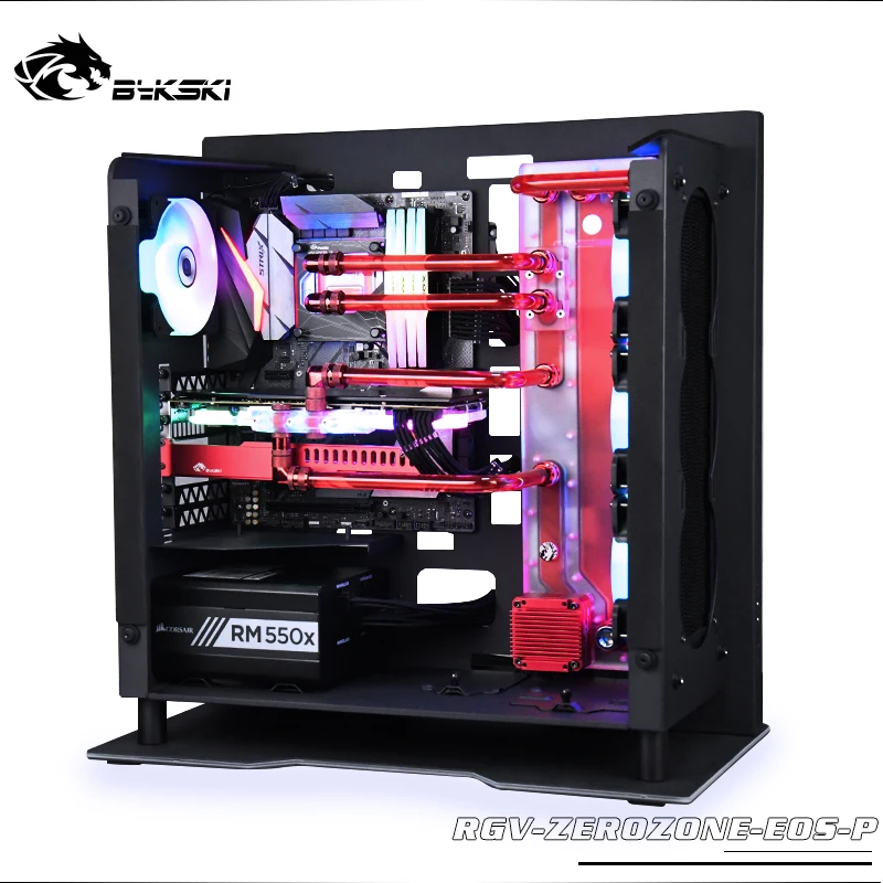 BYKSKI Acrylic Waterway Board For RGB / A-RGB Lighting For SILENT BASE Chassis RGV-ZEROZONE-EOS Computer Case Cooling Cooler