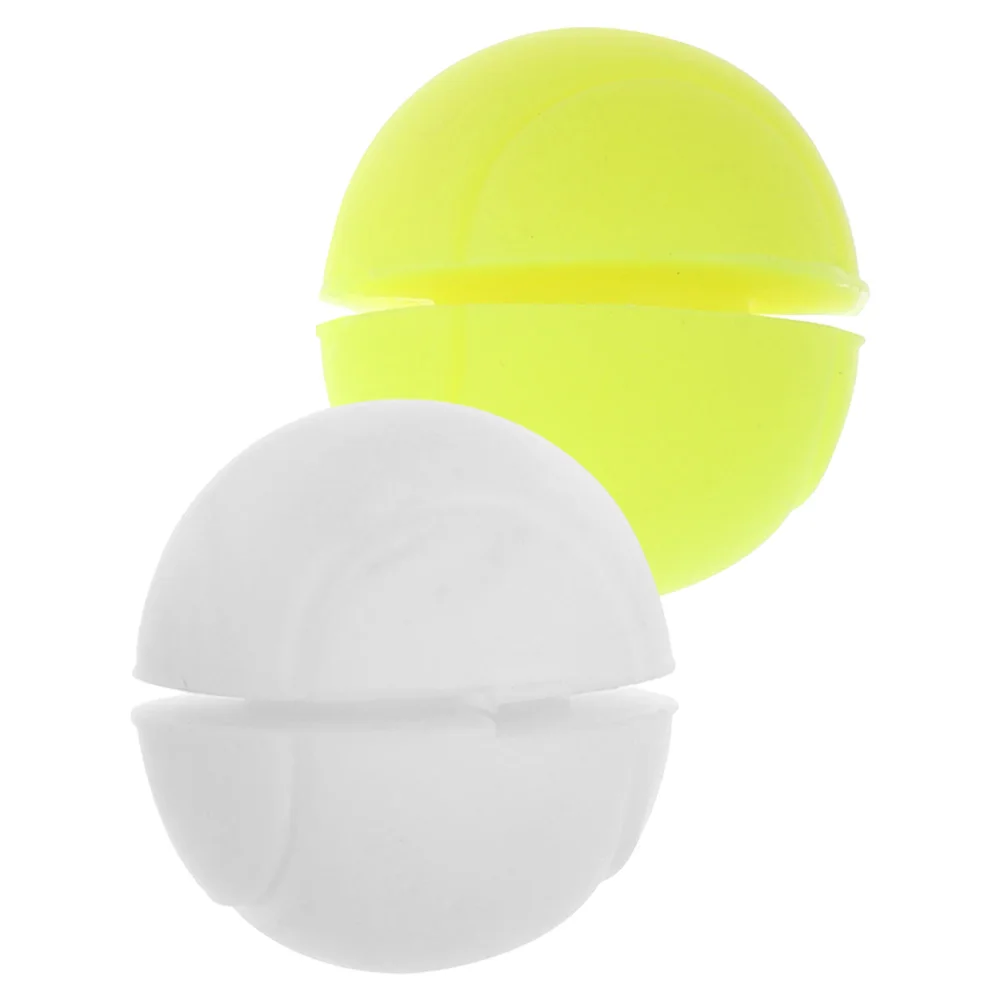 

2 Pcs Tennis Racket Shock Absorber Dampener White Yellow Vibration Reducer Stability Enhancer Practical Accessory Tennis Shape