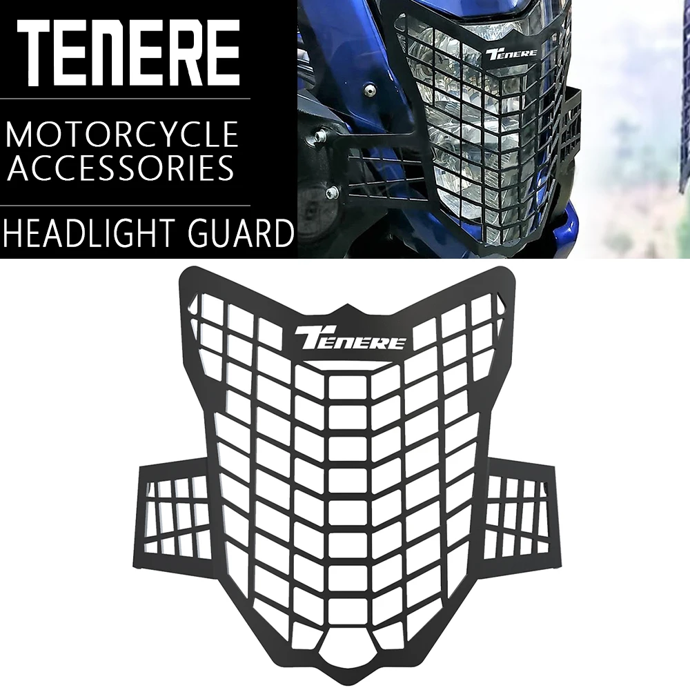 

Motorcycle Accessories Headlight Grill Guard Protect Cover Protector CNC For YAMAHA XT660Z SUPER TENERE XT660Z Tenere 2008-2016