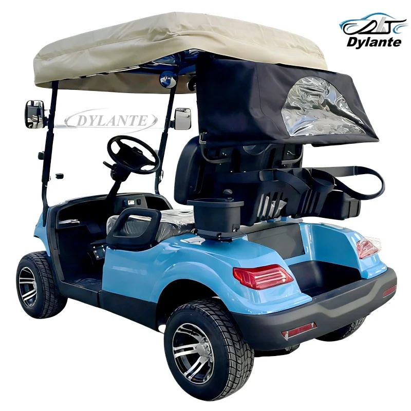 

Китайский 72-вольтовый электрический гольф-кар/багги для 2 человек, с литиевой батареей, мотор 5 кВт