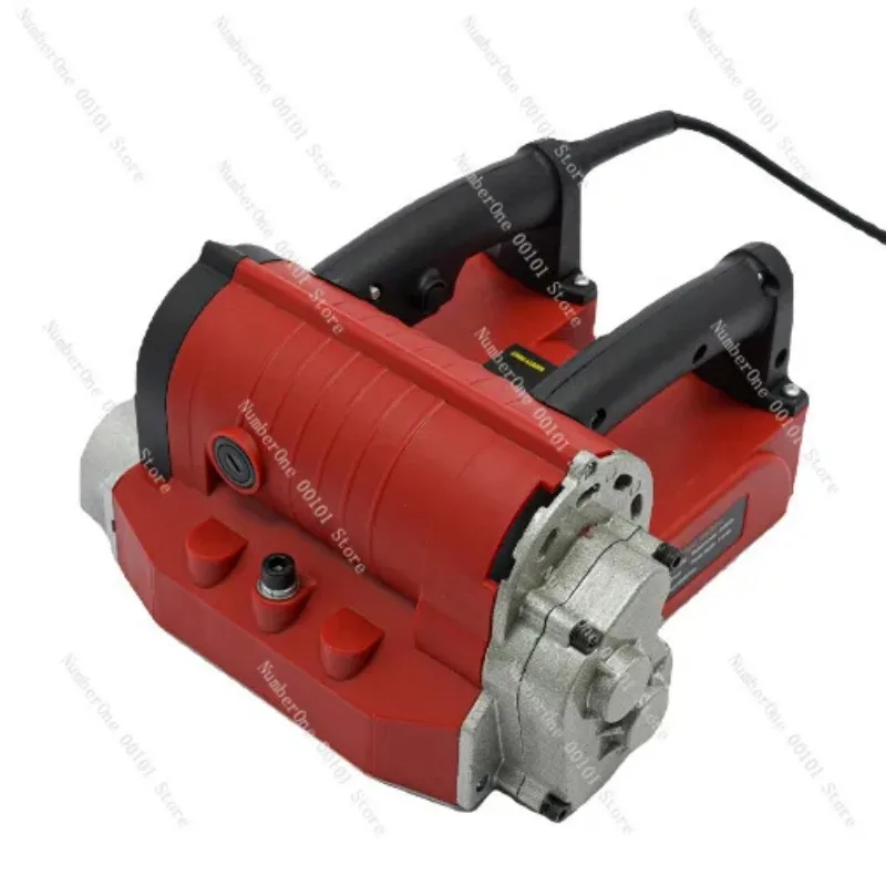 Electric Wall Groove Cutter with Auto Dust-Free System, 2-in-1 Wall Chaser & Grinder for Concrete