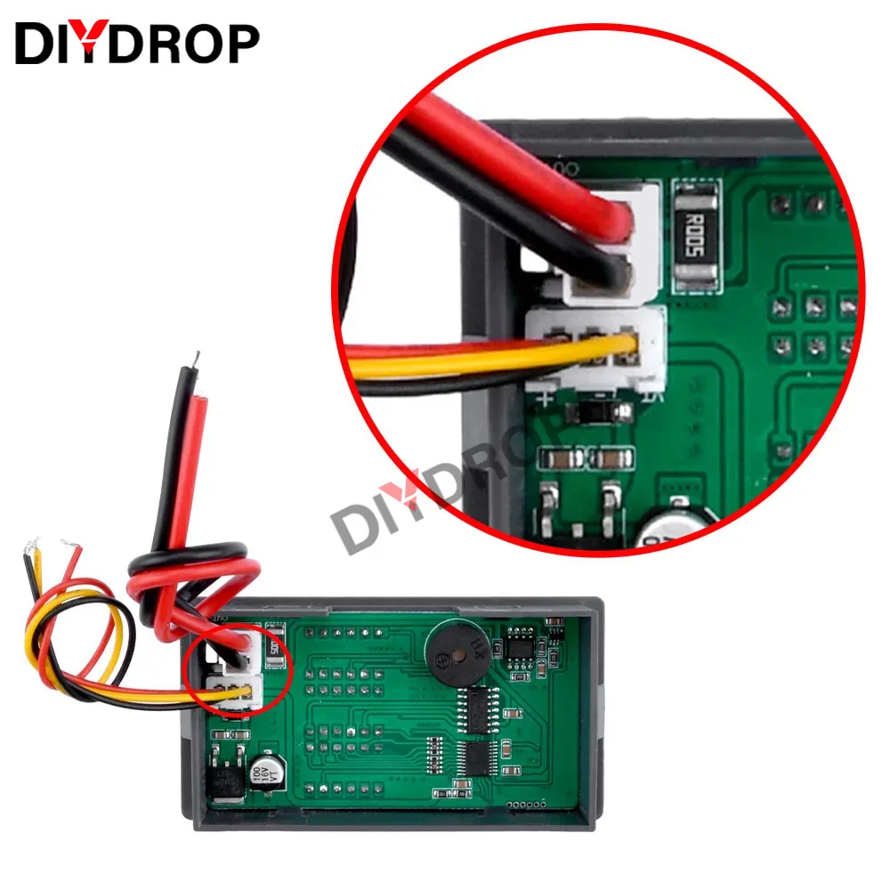 1000W DC Digital Voltmeter Ammeter Wattmeter 0-100V 10A Voltage Current Energy Meter Power Meter Voltage Detector Current Meter