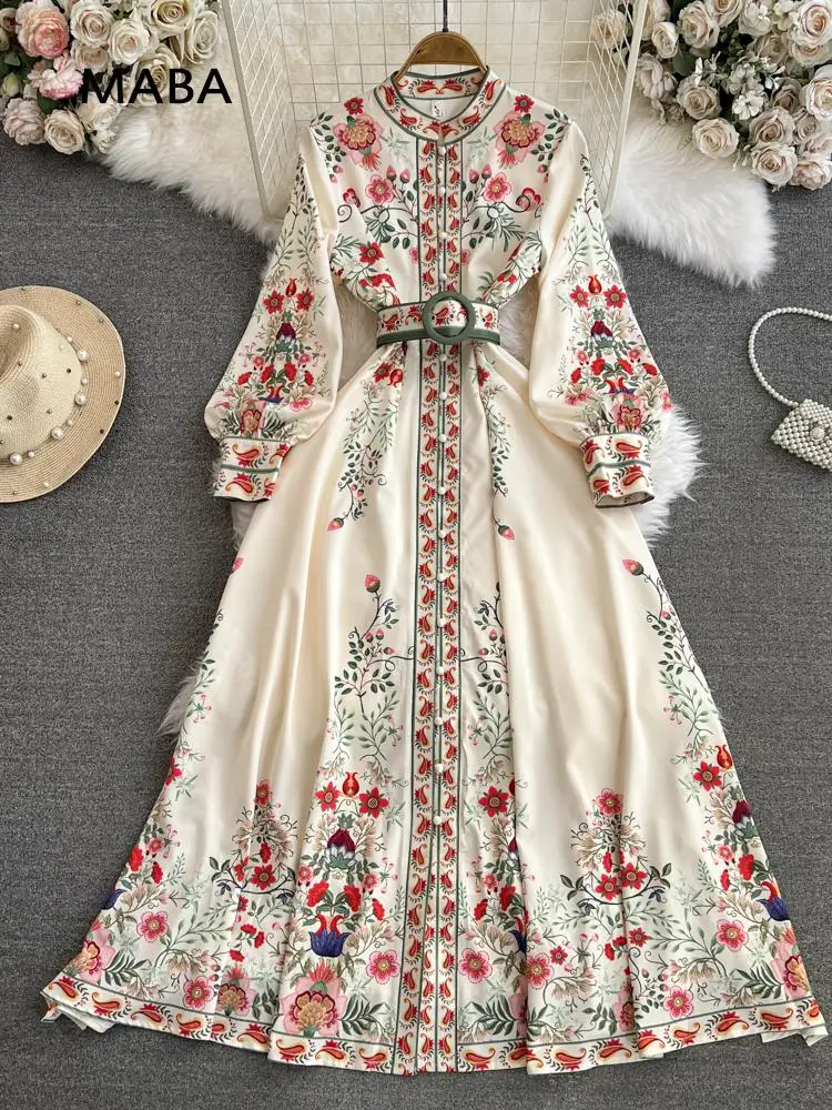 green emerald velvet dress Elegant Party Lace A-Line Short Sleeve Vintage Embroidery Autumn Spring  Boho Dress High Waist Dresses Women Luxury Runway (Beige,S,6) at Amazon  Women's Clothing store main image 0