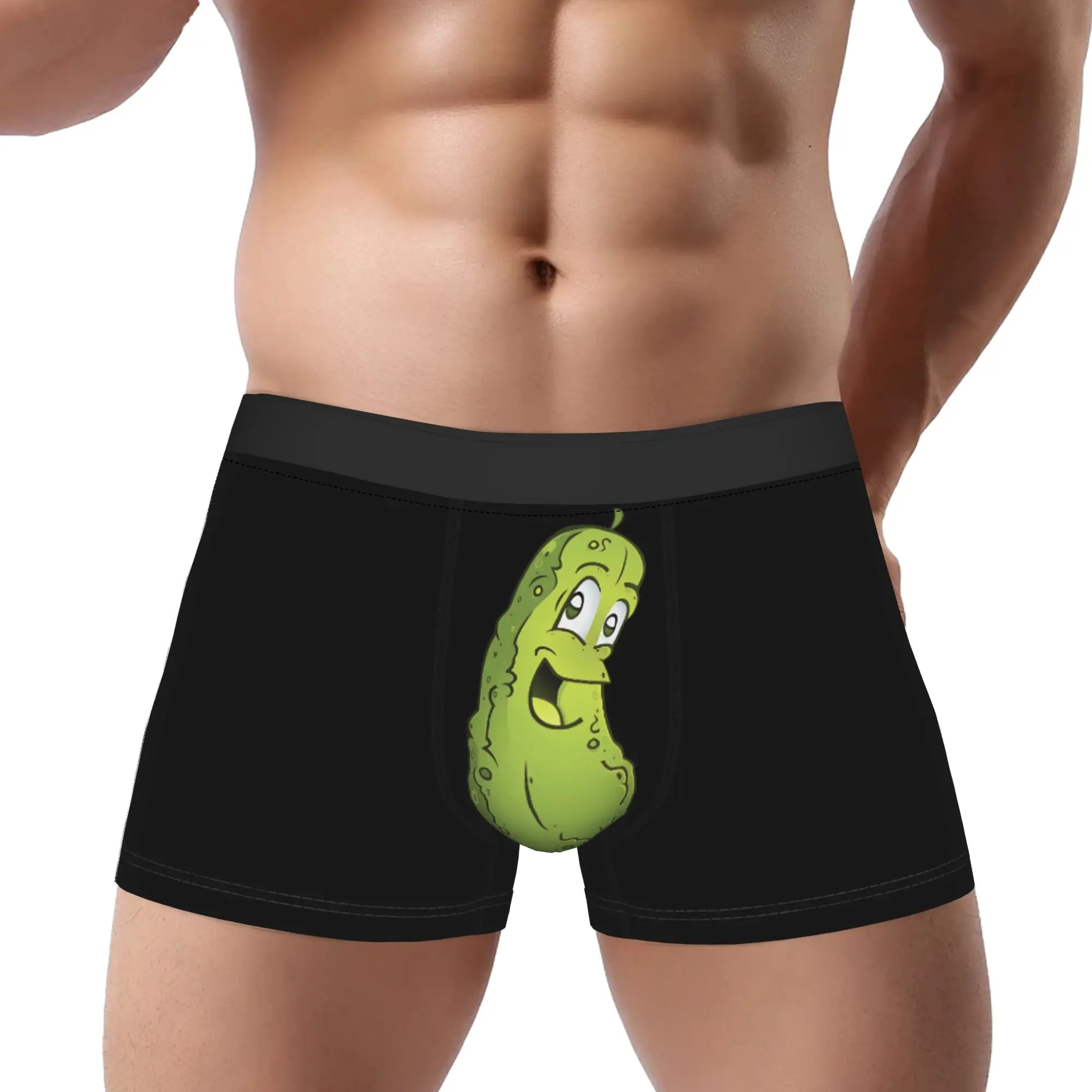 

Мужские трусы-боксеры Big Cucumber из полиэстера с принтом