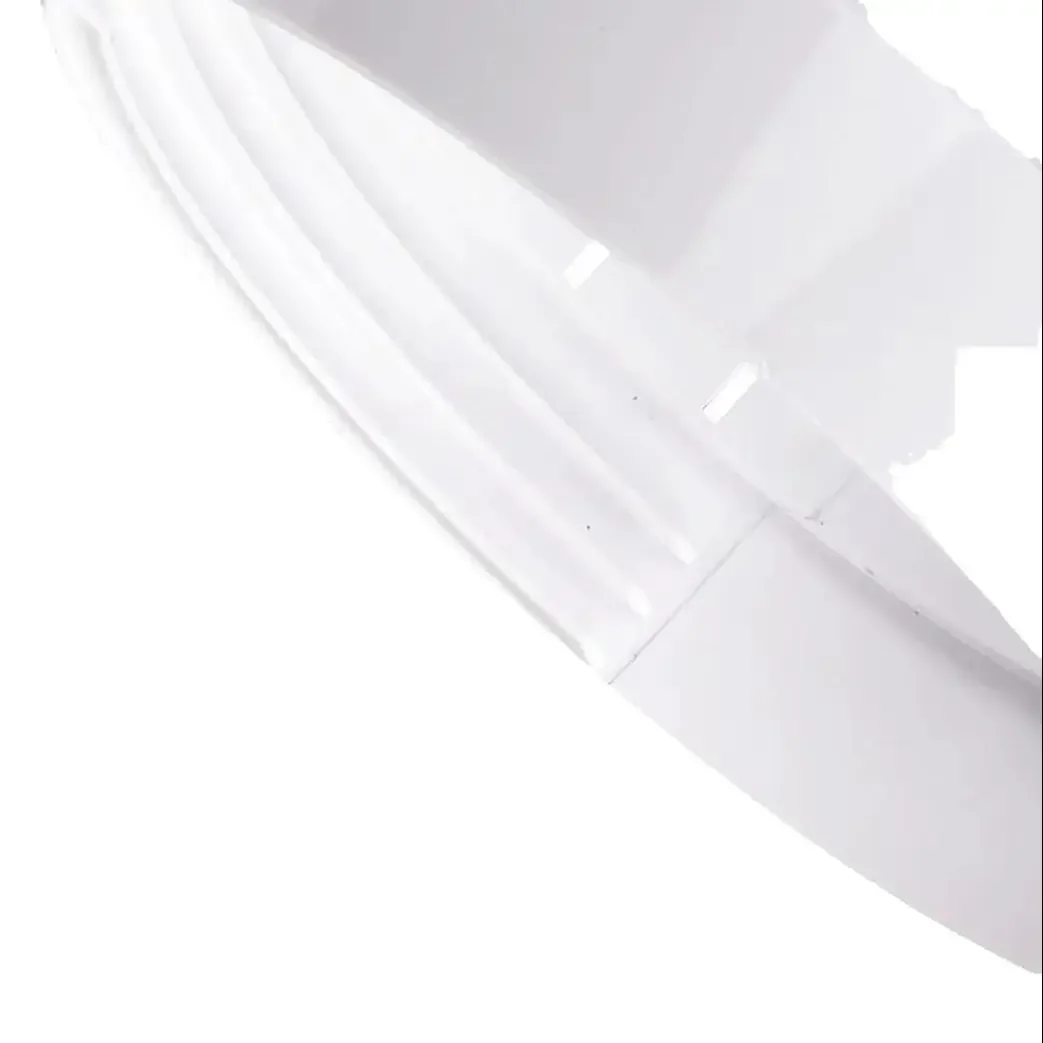 Mobile Air Conditioning Exhaust Duct Connector Circular Sealing Baffle For Panels Supporting Bidirectional Swivel Rotation