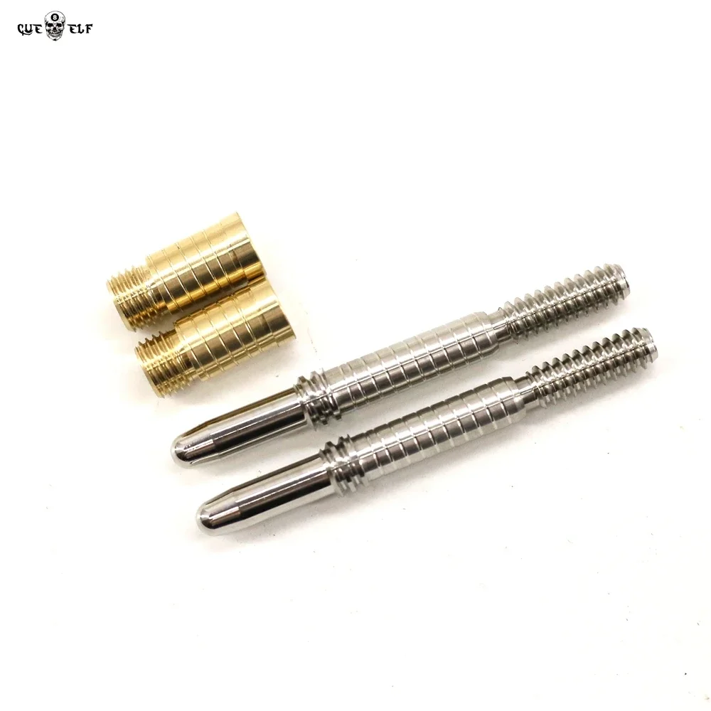 Cueelf  brass joint pin for carom cue billiard pool cue unilock pin