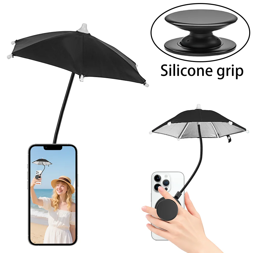 

Grippopso для мобильного телефона Magsafe, ручка-зонтик, подставка, розетки, совместимый держатель для телефона для надежного просмотра и громкой связи