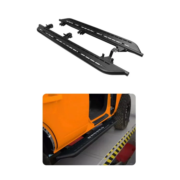 

NEW 4X4 Pickup Accessories Steel Side Step Nerf Bars Running Board for Ford Bronco