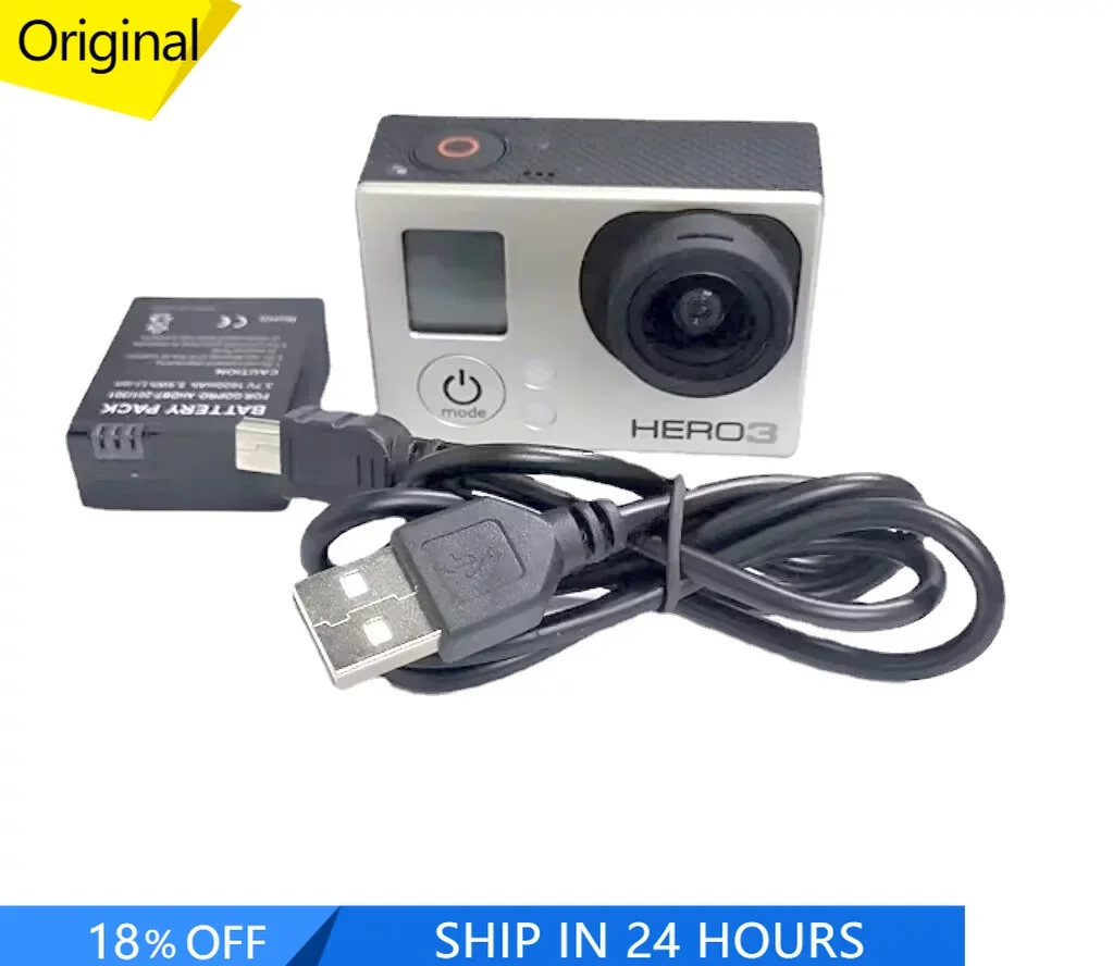 Ein Satz für gopro hero 3 silver edition mit wifi kamera batterie ladekabel reparatur teilen