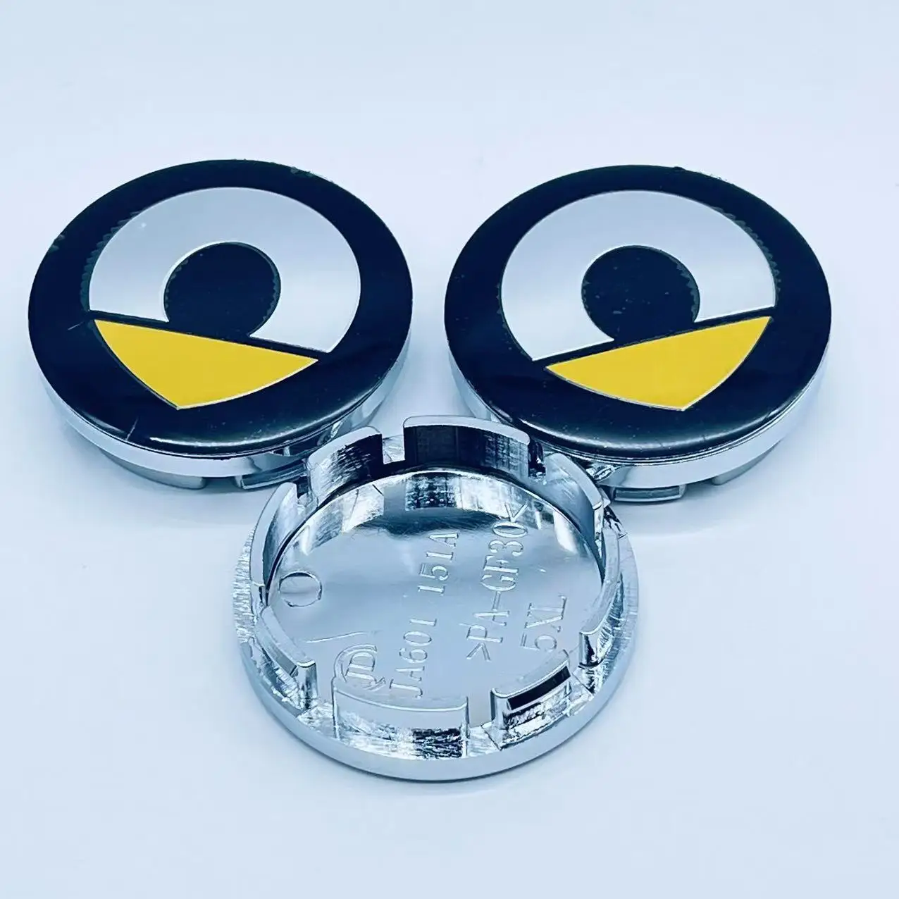 

For Smart Fortwo 453 451 Roadster Accessories 4pcs 56mm 60mm Car Wheel Center Hub Cap Rim Cover Emblem Stickers