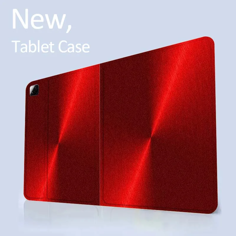 

Glossy Red Orange Cool Tablet Case For Xiaomi Redmi Mi Pad 4 5 6 6s 7 7s SE Pro 2 11 Plus Max 12.4 11.2 12.5 8.7 inch