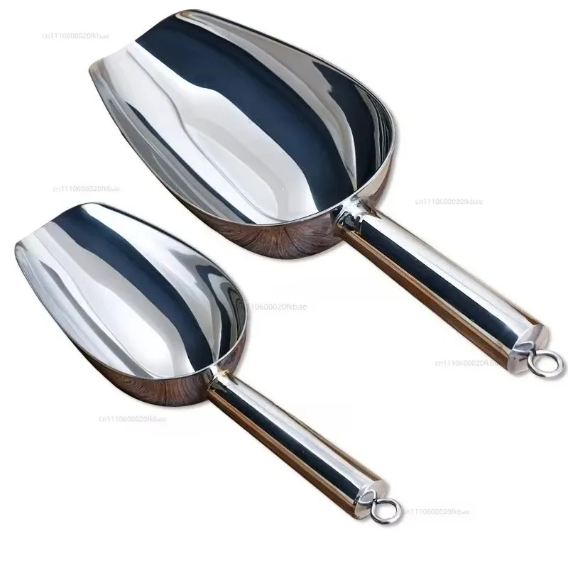 Thickened Stainless Steel Ice Shovel, Rice , Sugar L, Tea , Surface , Grain, Dried Fruit