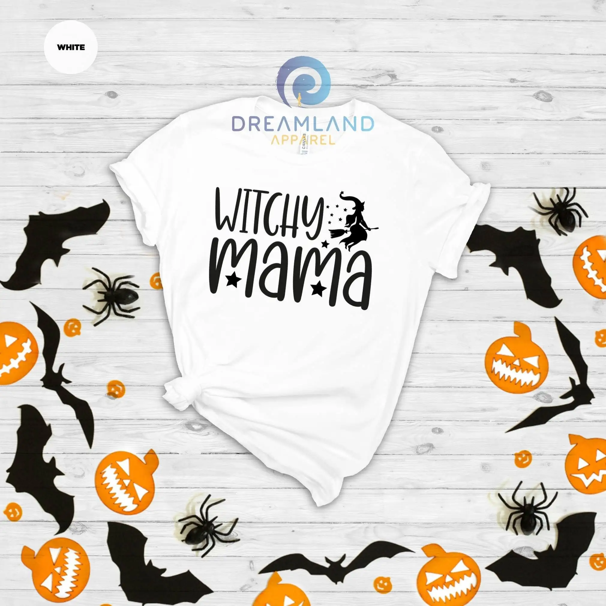 Witchy Mama T shirt Halloween SweaT Witch Horror Fall Party Women Costume