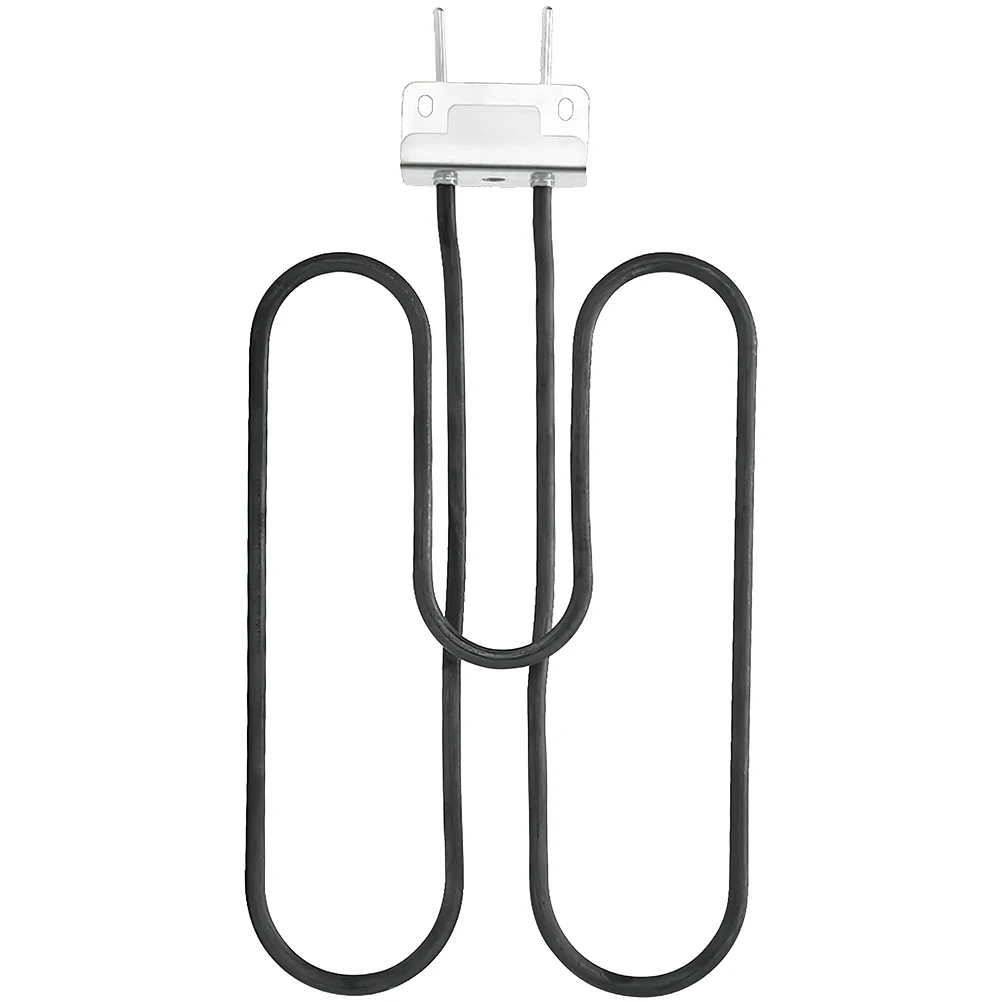 

Heating Element Electric Wire 230V2200W BBQ Grill Replacement Part 840 Stainless Steel Black EU Standard Outdoor Cooking