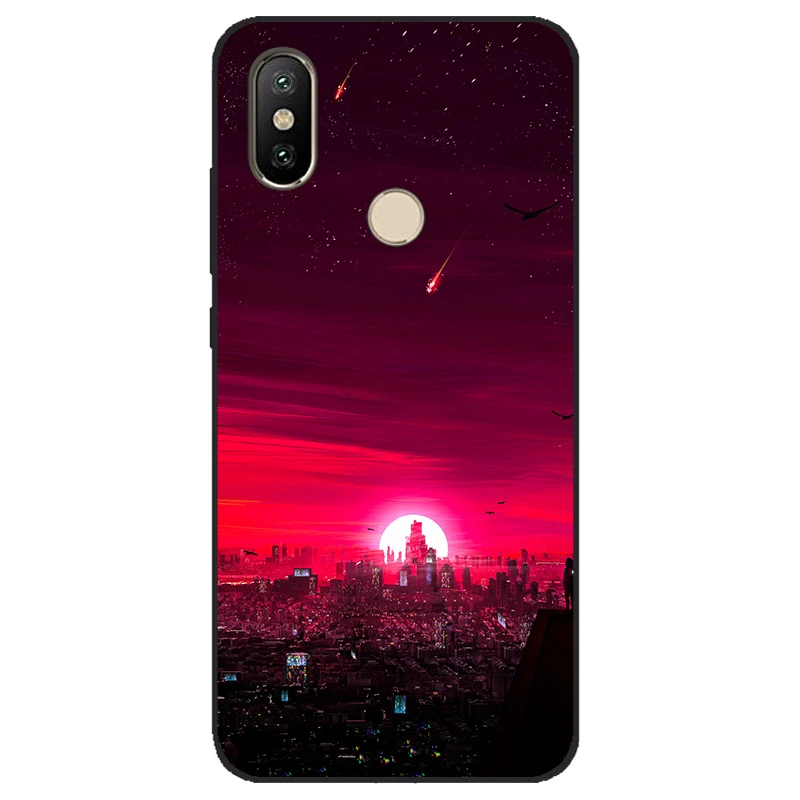 ل Xiaomi Redmi ملاحظة 5 برو / Redmi ملاحظة 5 Fundas أكياس الأسود سيليكون حالة ل Xiaomi Redmi ملاحظة 5 حالة لطيف غطاء من البولي يوريثان جراب هاتف