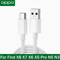 OPPO 100W 80W 65W 33W 6.5A USB C SuperVooc Fast Charge Cable for Reno 14 13 12 11 10 9 Pro Find X6 X7 X8 X8s X9 A5 Pro N3 N5 A53
