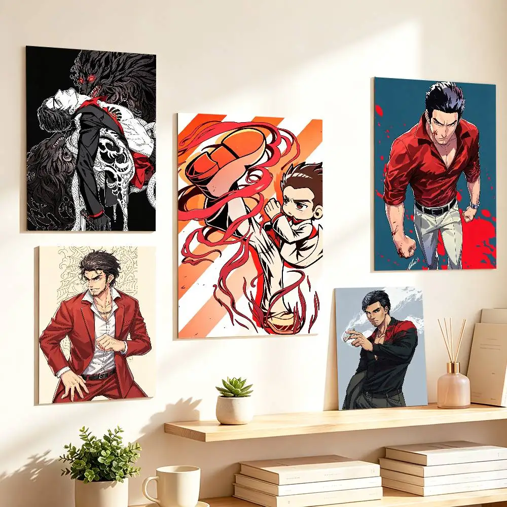 Dragon of Dojima K-kiryu Poster HD Self Adhesive Waterproof Wall Art Ideal for Home Office Dorm Gift