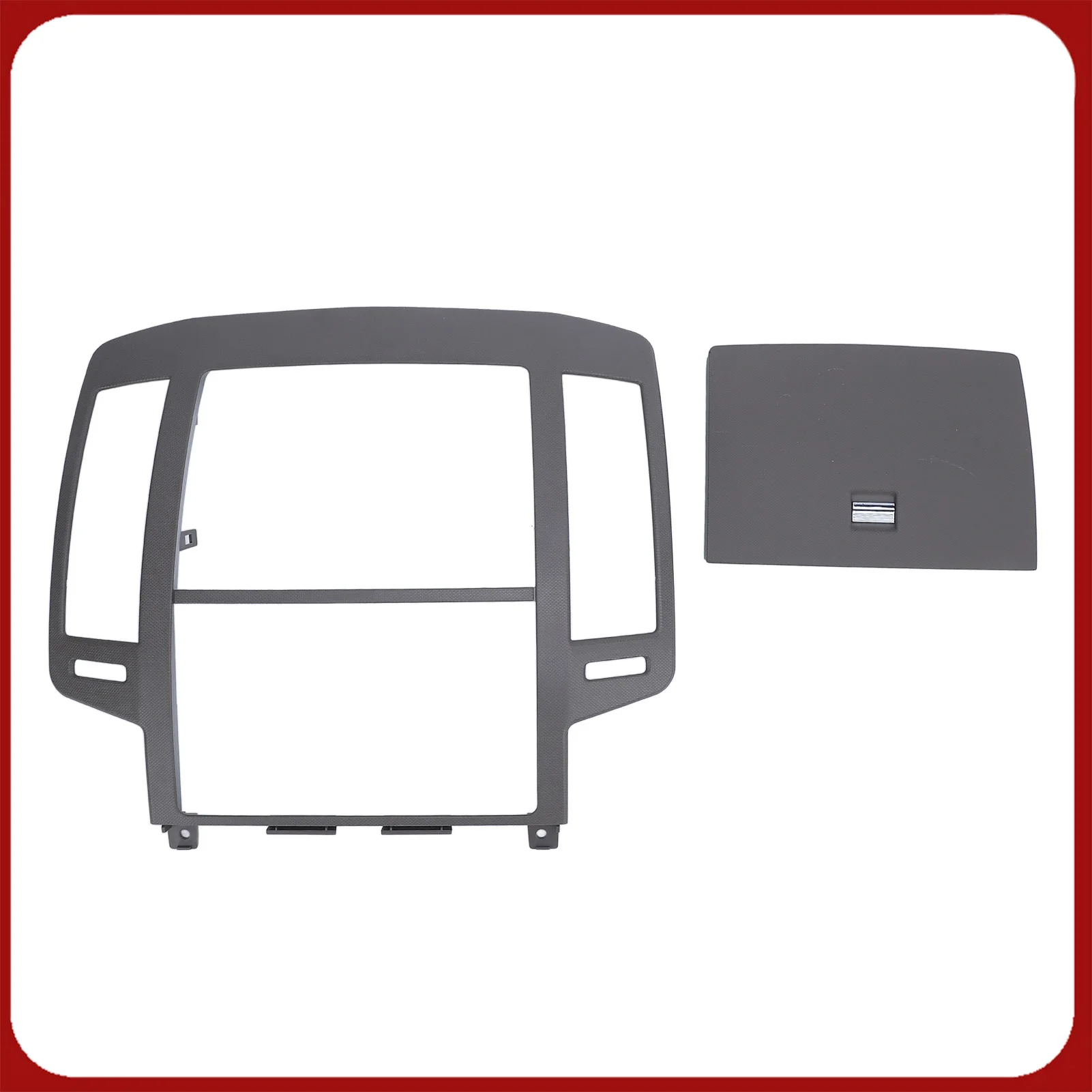 

Center Dash Radio Air Vent Panel Trim Bezel Decorative Wearproof Replacement for Altima 2005 to 2006 Third Generation Facelift