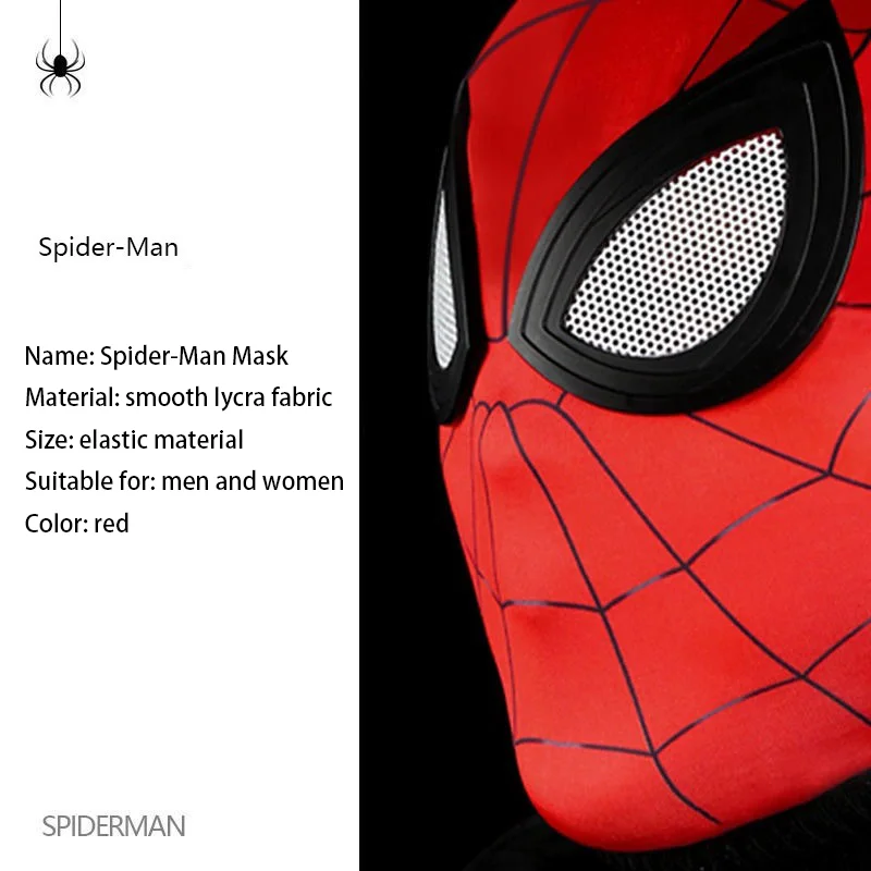 Spider-Man Headgear Spooky Sand Sculpture Mask Full Face Kids Adults Extraordinary Venom Mask Halloween