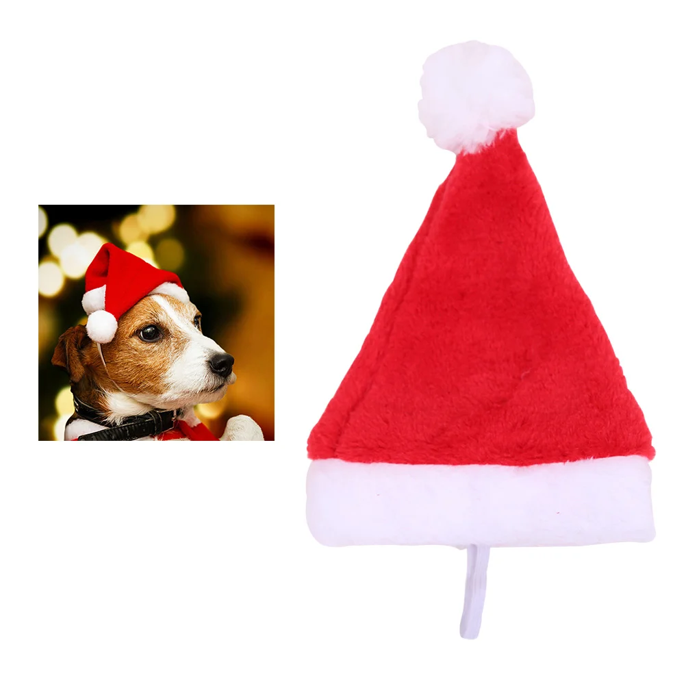 

1pc Pet Christmas Hat Dog Christmas Hat Decoration for Dogs Decor and Christmas Party Celebration(Pet Hat)