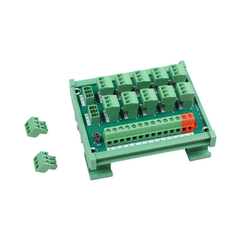 Efficient Space Saving Terminal Block 12-channel Sensor Terminal Sensor Terminal Block Supports 12 Sensor Connections