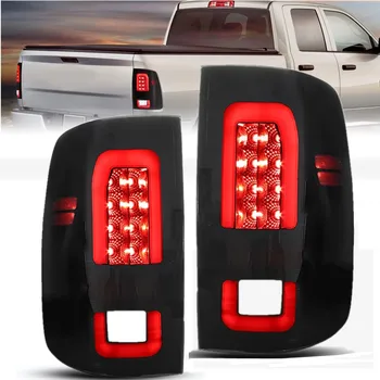 2pcs LED Tail Lights Assembly For Dodge Ram 1500 2500 3500 2009-2018 Rear Brake Reverse Light Car Accessories Plug and Play