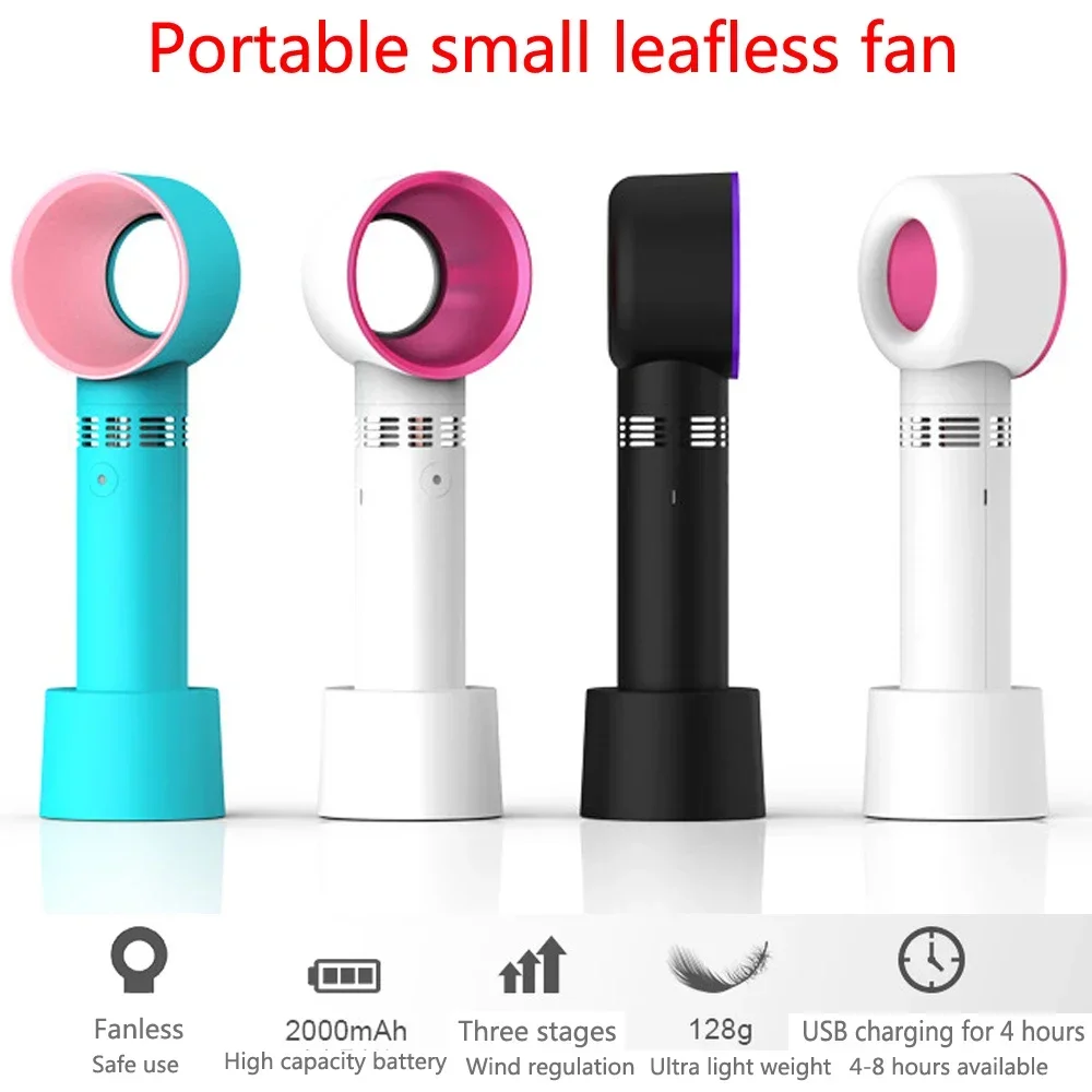 Usb Charging Eyelashes Dryer Plant False Lashes Bladeless Fan Grafted Eyelashes Dedicated Dryer for Women Beauty Makeup Tools