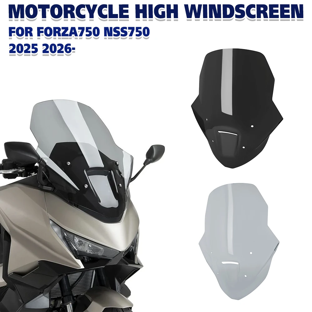 Для HONDA FORZA750 NSS750 2025 2026 - Высокий спойлер-ветровик, обтекатель, дефлектор ветра для FORZA NSS 750