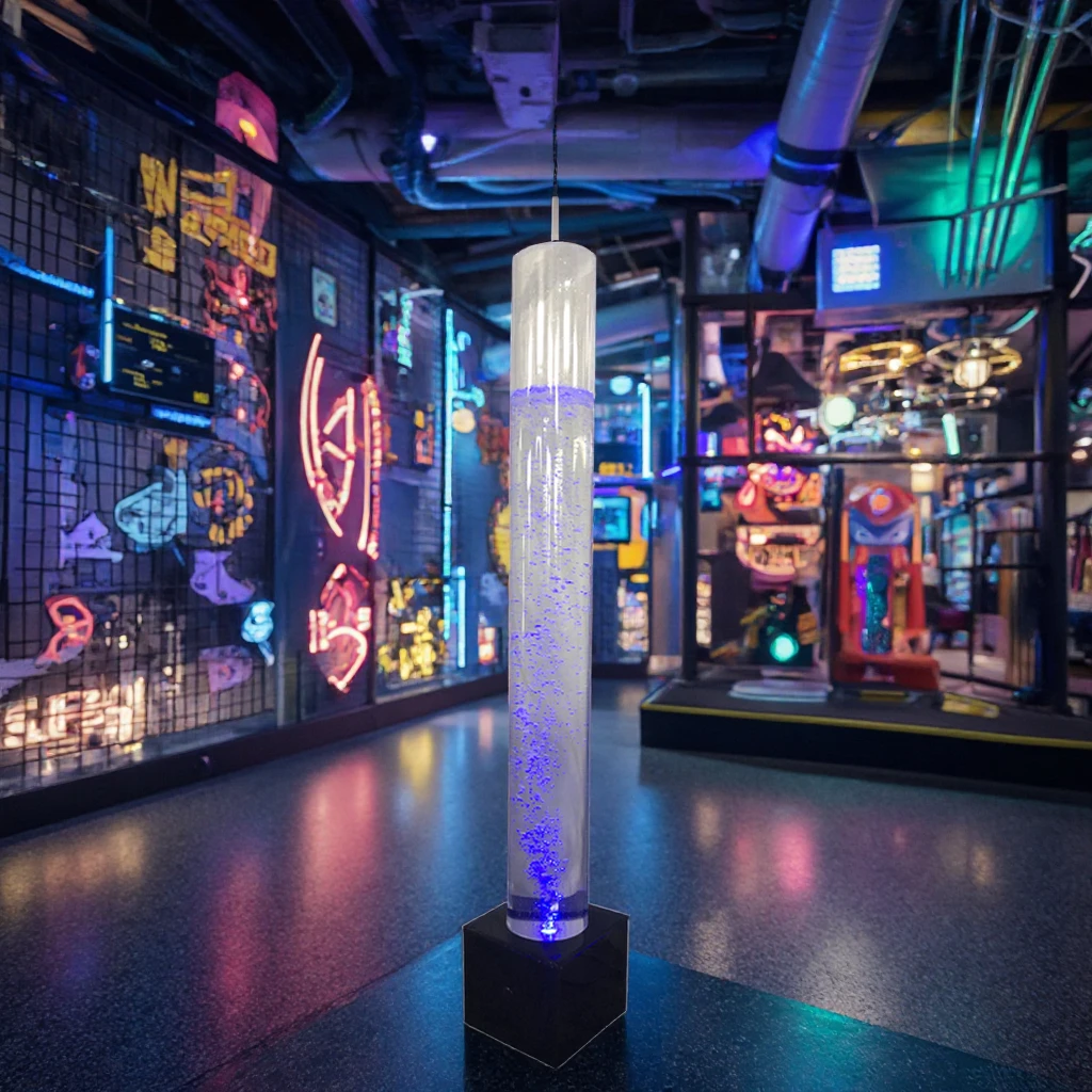 Human Body Sensing, Water Column Generates Bubbles Interactive Games Event Games Carnival Games Event Props
