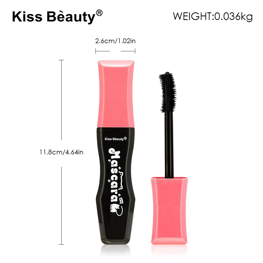 모든 연장 메이크업 제품을위한 블랙 방수 마스카라 속눈썹 연장 컬링 두꺼운 눈 속눈썹 마스카라 화장품 20ml