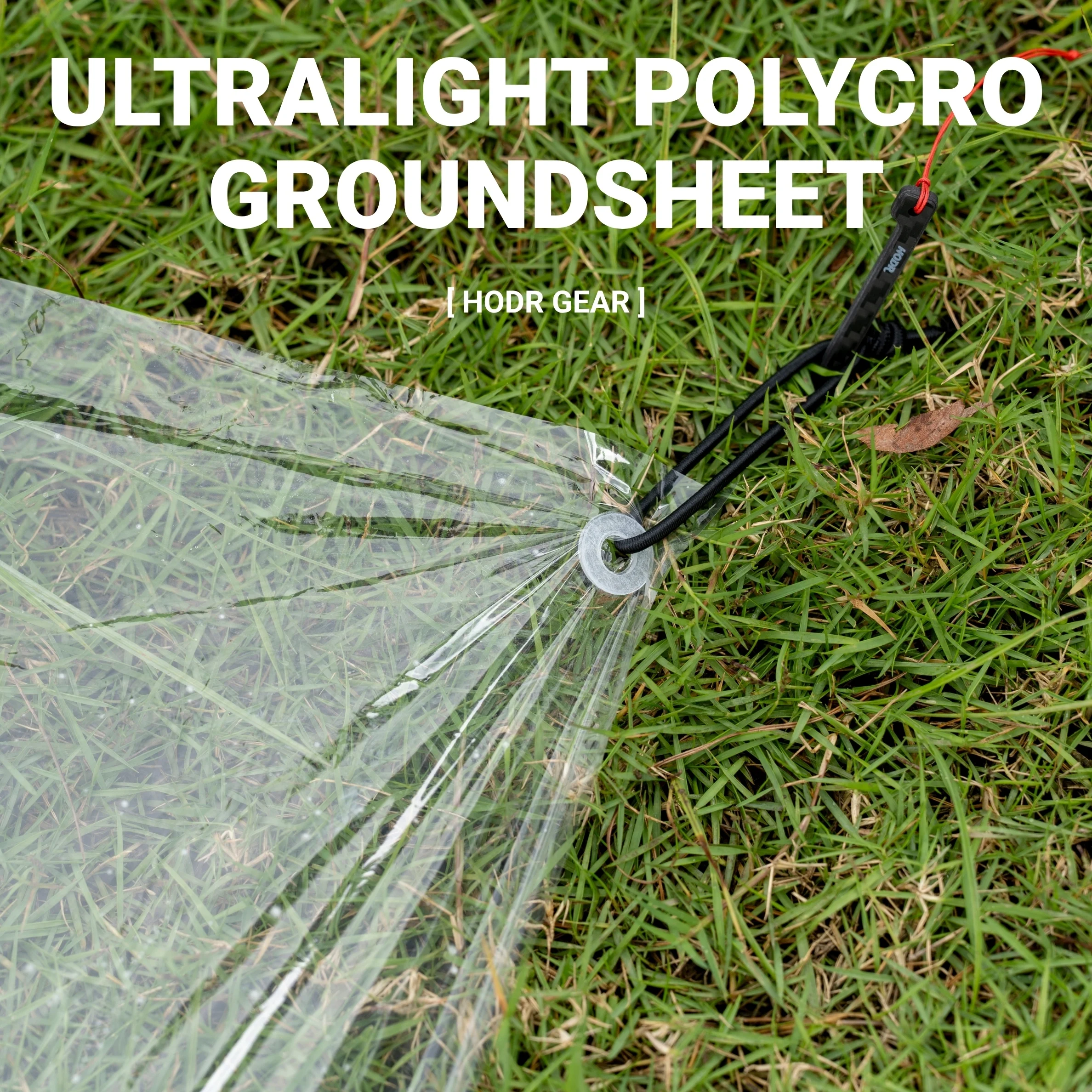 Ultralight Ground Sheet - [HODR GEAR] Lona de Polycro Ultraleve