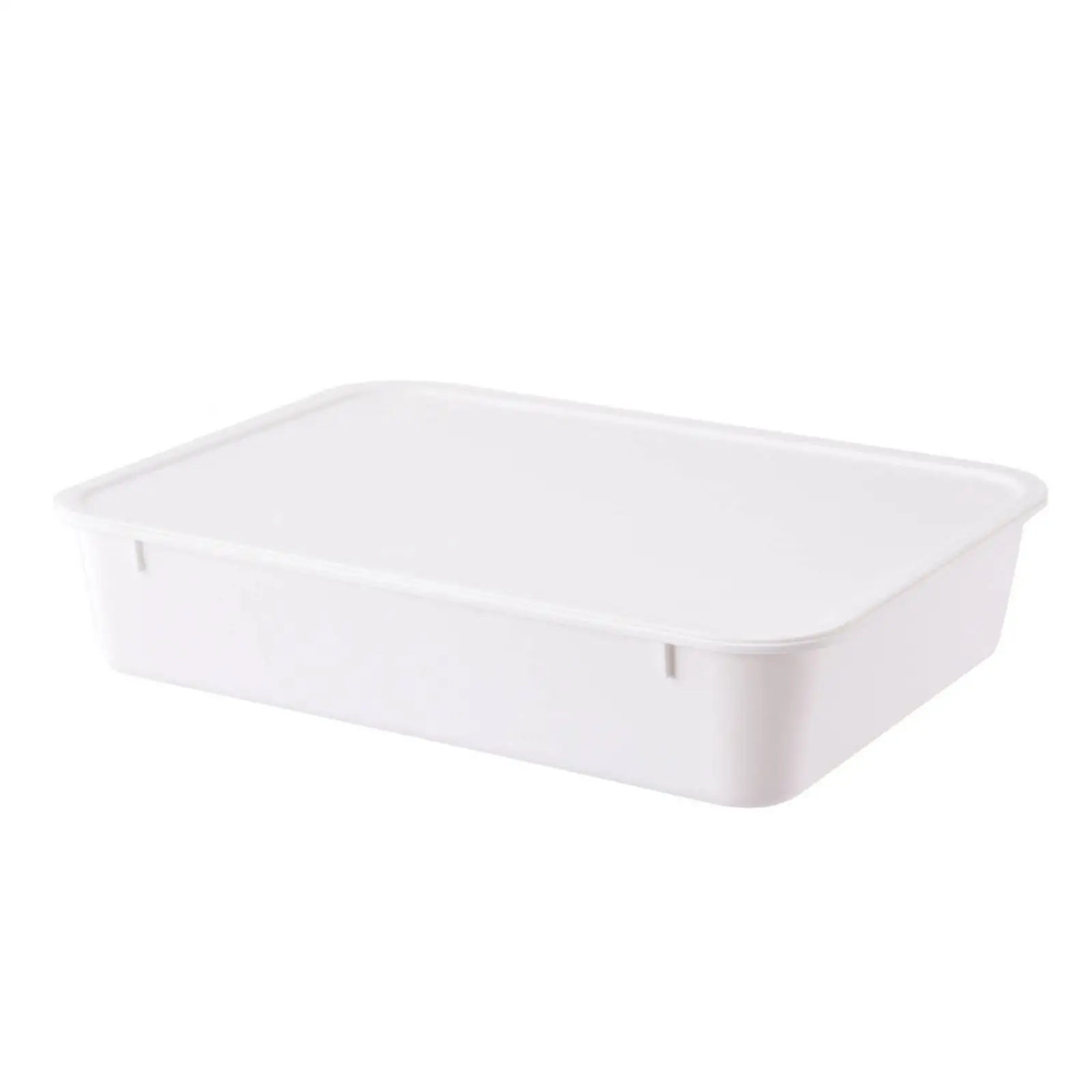 Dough Rising Container with Lid Rectangular PP Proofing Box for Pastry Fermentation and Refrigerator Use