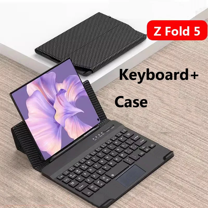 

Trackpad Keyboard Leather Case for Honor Magic V2 V2 RSR Porsche Magic Vs2 V Magnetic Touchpad Keyboard for Honor Magic Vs