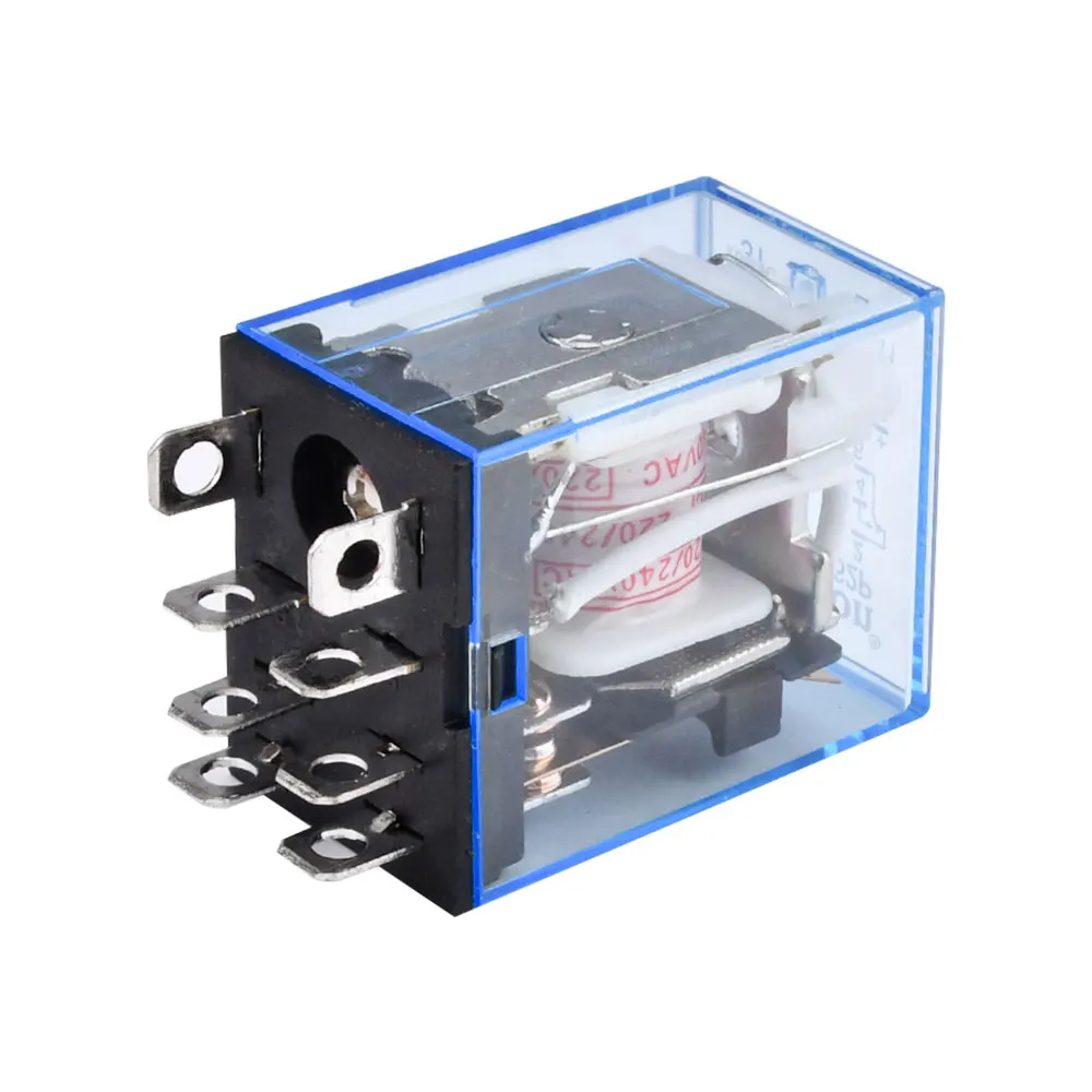 1 sztuk LY2NJ HH62P HHC68A-2Z elektroniczny mikro Mini przekaźnik elektromagnetyczny 10A 8PIN cewka DPDT DC 12V 24V AC 110V 220V — zdjęcie 5