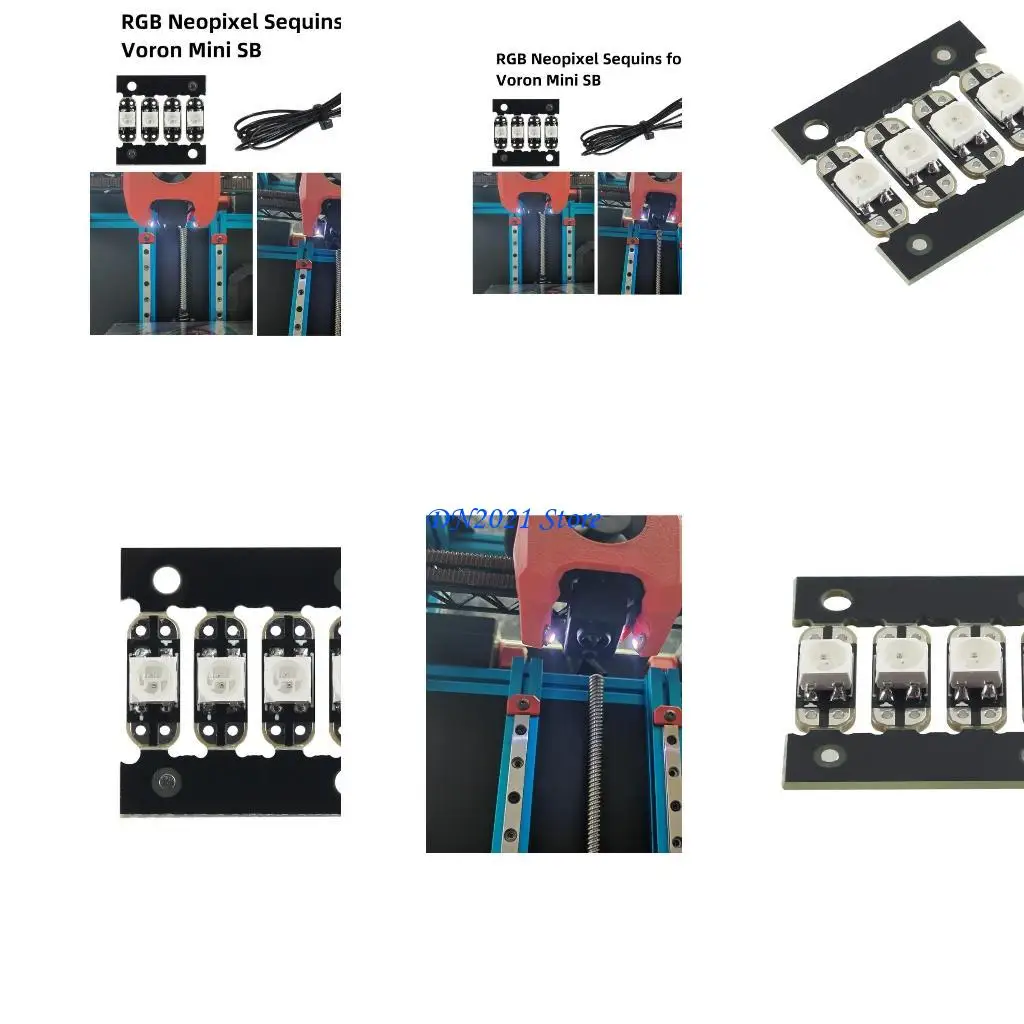 

С блестками F3KE RGB для Voron v0.2 Mini Stealthburner Toolhead Voron Accessories