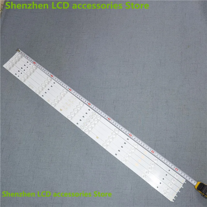 For  LED43D10A  LED43D10B  LED43D10A/B-01 30343010213    850MM 3V 10LED 43inch use 100%new LCD TV backlight bar