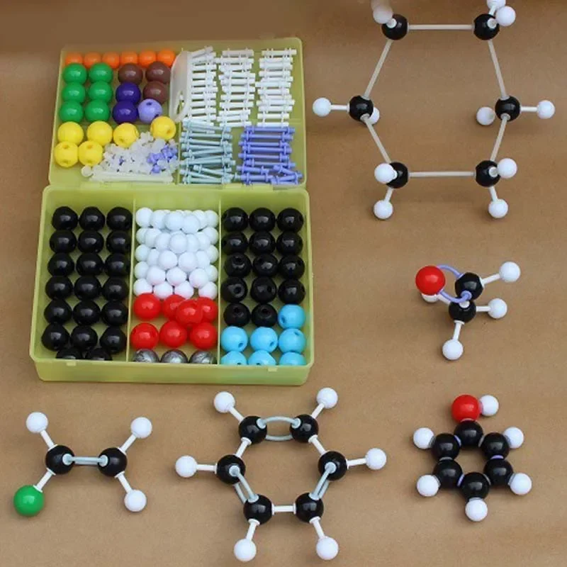 

Molecular Model Organic /inorganic Structure Kits Suitable for High School College Students Teachers Diy Building Toys 267pcs