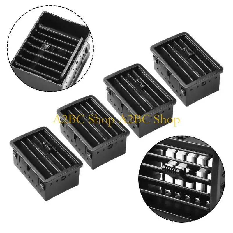 

A2BC 4pcs Dashboard Outlet Grille Car Air Vent Ventilator Grille Air Conditioner Outlet Instrument Panel Auto Part for 97-02