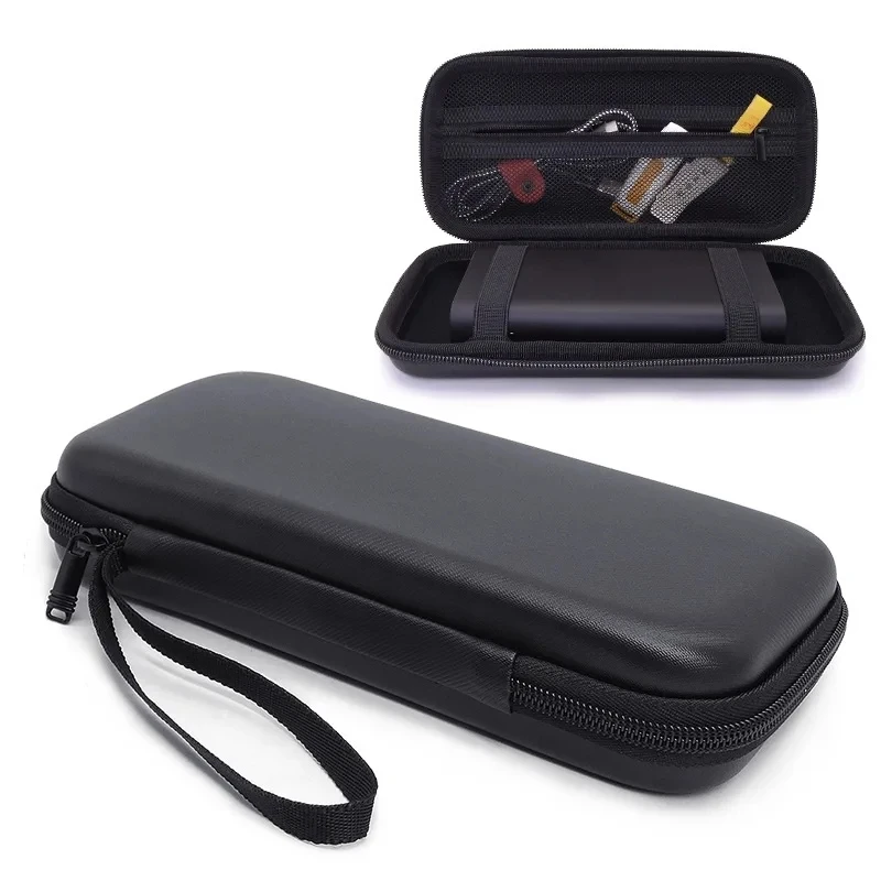 Hard Case for Anker PowerCore 20100mAh 20000mAh Powerbank, Hard Drive, Cards, USB Cables, Earphones, Black