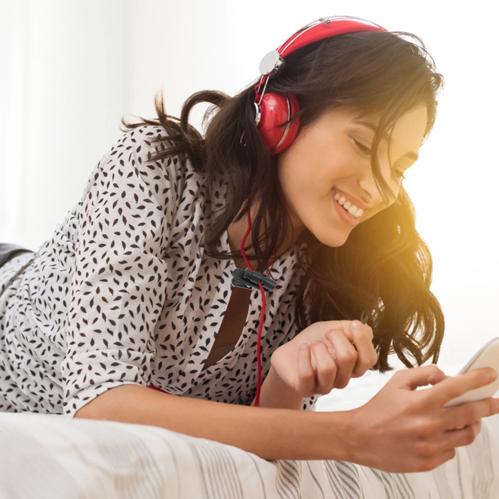 

8Pcs Multipurpose Cable Clips Efficient Headset Connectors for Commute and Office Use Headphones Clamps